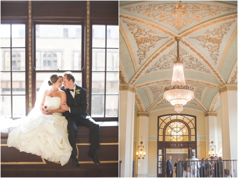 Old English Oak Room Tower City Wedding Cleveland Ohio_0252